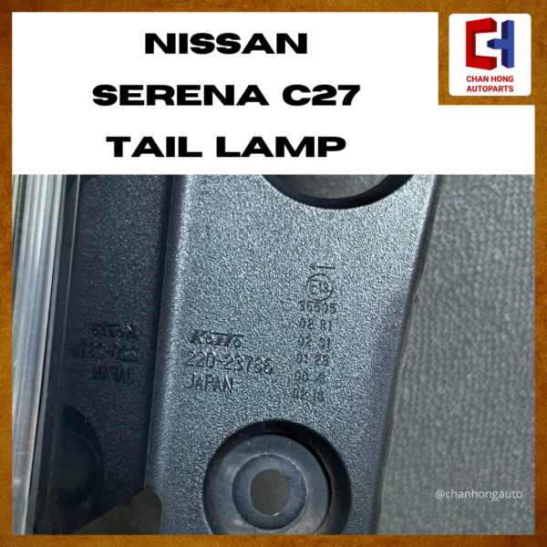 Nissan Serena C27 Tail Lamp / Tail Light [Koito 220-23786][Original from Japan][Used] - Image 3
