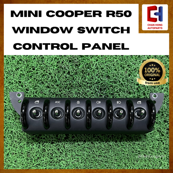 MINI Cooper R50 Window Switch Control Panel [6917989][Original from USA][Used]