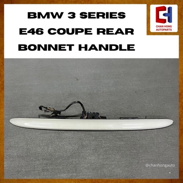BMW 3 Series E46 Coupe Rear Bonnet Handle [8220763][Original from BMW][Used]