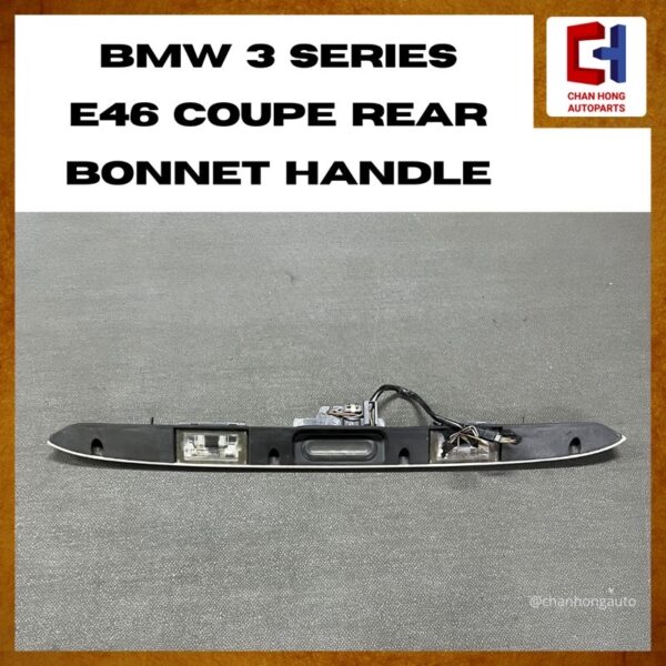 BMW 3 Series E46 Coupe Rear Bonnet Handle [8220763][Original from BMW][Used] - Image 3