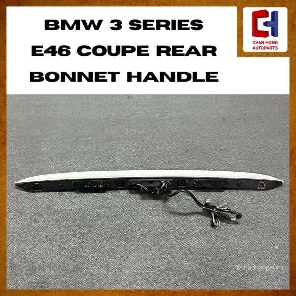 BMW 3 Series E46 Coupe Rear Bonnet Handle [8220763][Original from BMW][Used] - Image 4
