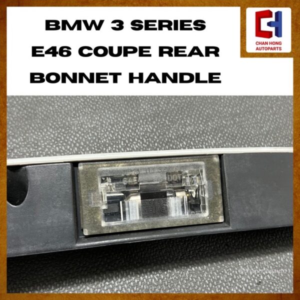 BMW 3 Series E46 Coupe Rear Bonnet Handle [8220763][Original from BMW][Used] - Image 5