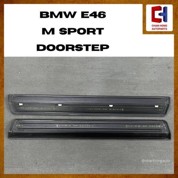 BMW E46 M Sport Doorstep/Sill Scuff Plate [Original from Germany 🇩🇪][Used] - Image 3