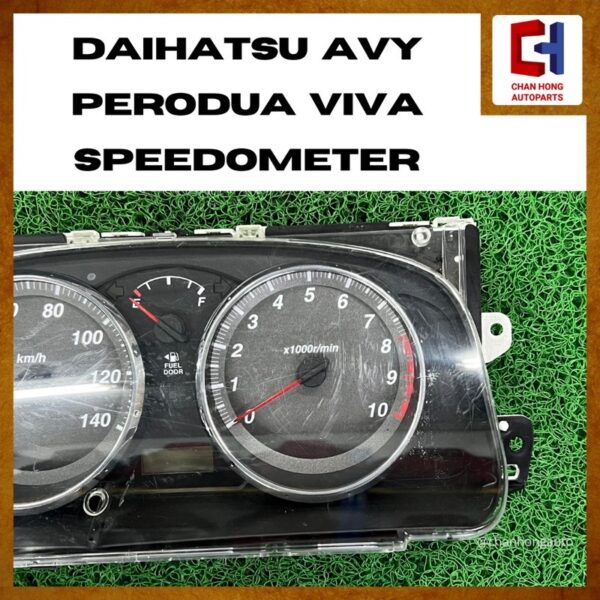 Daihatsu Avy Perodua Viva Speedometer [Black][Original from Japan][Used] - Image 3