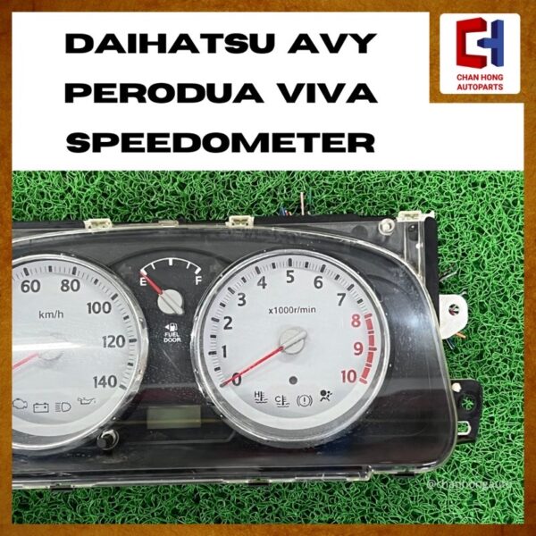 Daihatsu Avy Perodua Viva L250S Speedometer [White][Original from Japan][Used] - Image 3