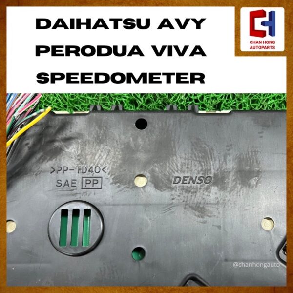 Daihatsu Avy Perodua Viva L250S Speedometer [White][Original from Japan][Used] - Image 5