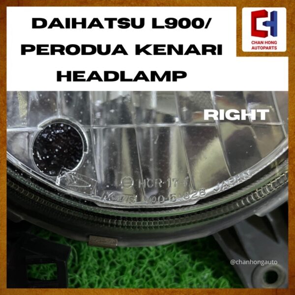 Daihatsu L900/Perodua Kenari Headlamp [Original from Japan][Used] - Image 6