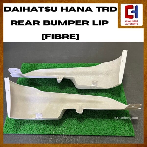 Daihatsu Hana TRD Rear Bumper Lip Left & Right [Fibre][NEW] - Image 4