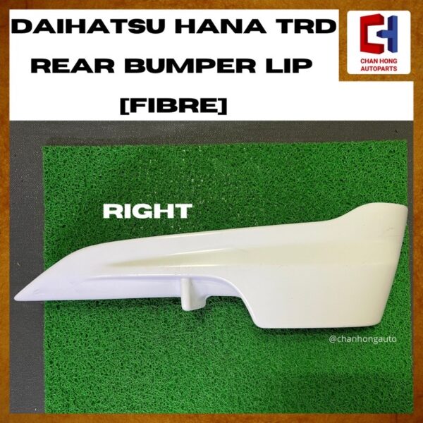 Daihatsu Hana TRD Rear Bumper Lip Left & Right [Fibre][NEW] - Image 2