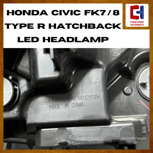 Honda Civic FK7/8 Type R Hatchback LED Headlamp [Koito 100-18661][Used] - Image 5