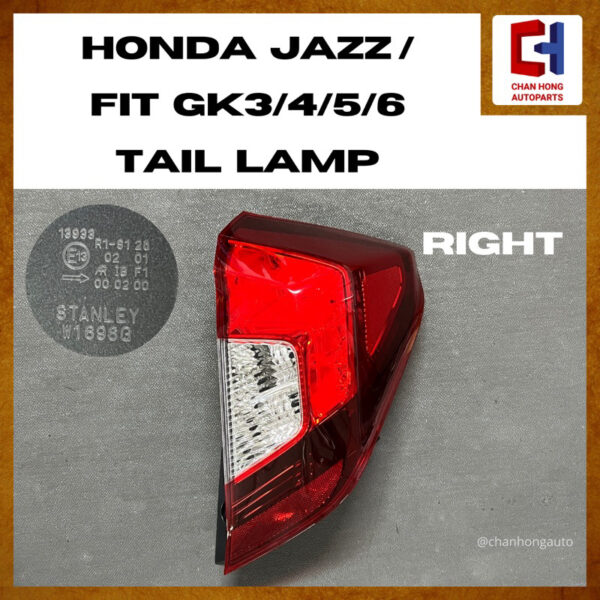 Honda Jazz/Fit GK3/4/5/6 Tail Lamp [STANLEY W1696G/W1693][Original from Japan][Used] - Image 5