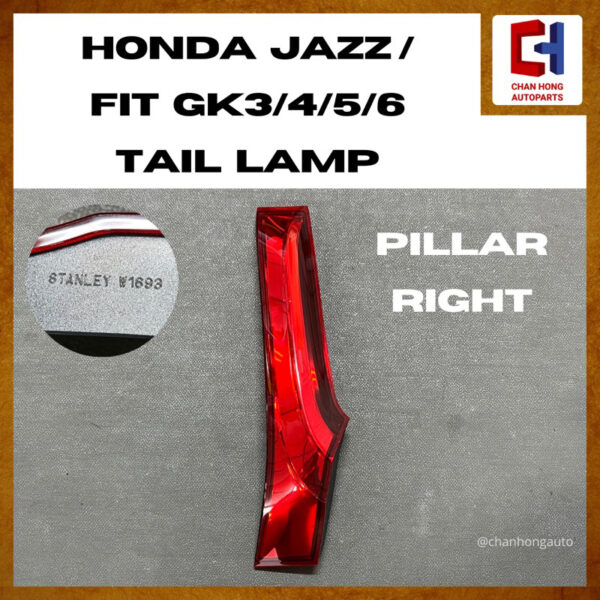 Honda Jazz/Fit GK3/4/5/6 Tail Lamp [STANLEY W1696G/W1693][Original from Japan][Used] - Image 7