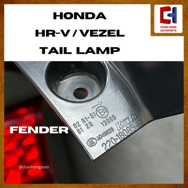 Honda HR-V / Vezel Tail Lamp / Tail Light [Koito 132-62164][Koito 220-18085][From Japan][Used] - Image 4