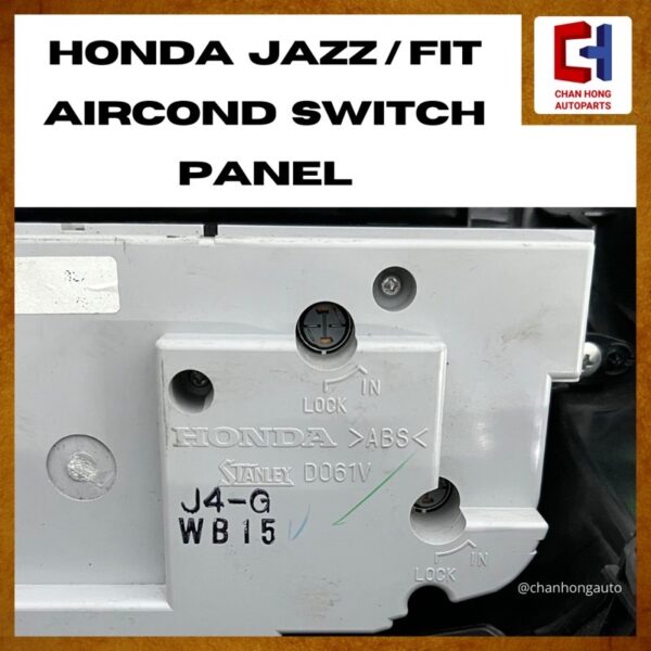 Honda Jazz / Fit Aircond Switch Panel [Original from Japan][Used] - Image 5