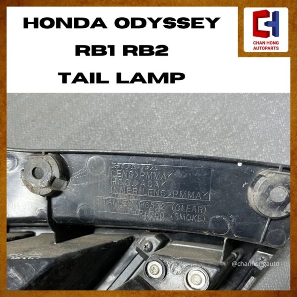 Honda Odyssey RB1 RB2 Tail Lamp [Original from Japan][Used] - Image 4