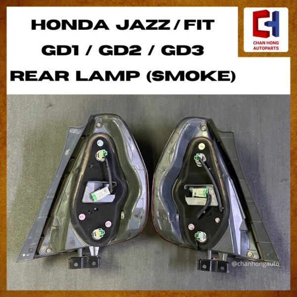 Honda Jazz/Fit GD1/GD2/GD3 Rear Lamp [Smoke][Ichikoh 4995][Original from Japan][Used] - Image 2