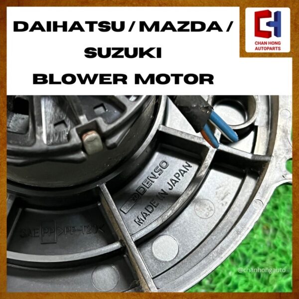 Daihatsu/Mazda/Suzuki DENSO Blower Motor [272500-0411][Original from Japan][Used] - Image 5