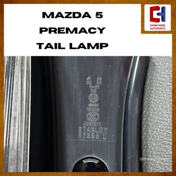 Mazda 5 Premacy Tail Lamp/Tail Light [Stanley P7368][Original from Japan][Used] - Image 3