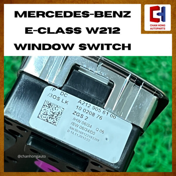 Mercedes-Benz E-Class W212 Window Switch [A2129056100][Original][Used] - Image 5