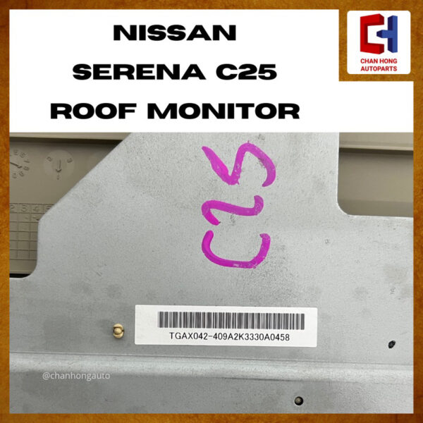 Nissan Serena C25 Roof Monitor [Original from Japan][Used] - Image 4