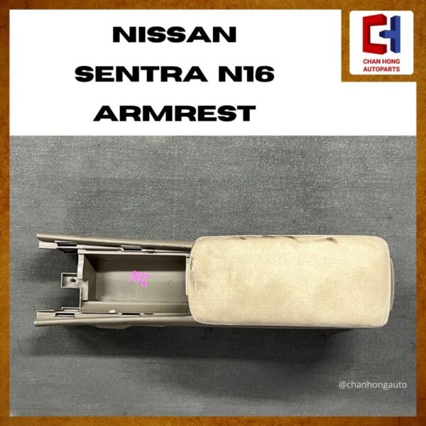 Nissan Sentra N16 Armrest [Original from Japan][Used] - Image 2