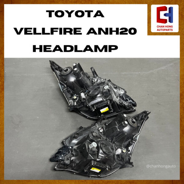 Toyota Vellfire ANH20 Headlamp [Ichikoh 58-24][Original from Japan][Used] - Image 4