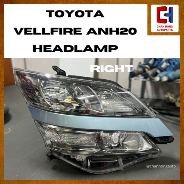 Toyota Vellfire ANH20 Headlamp [Ichikoh 58-24][Original from Japan][Used] - Image 9