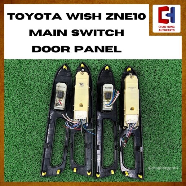 Toyota Wish ZNE10 Main Switch Door Panel [Original from Japan] [Used] - Image 2
