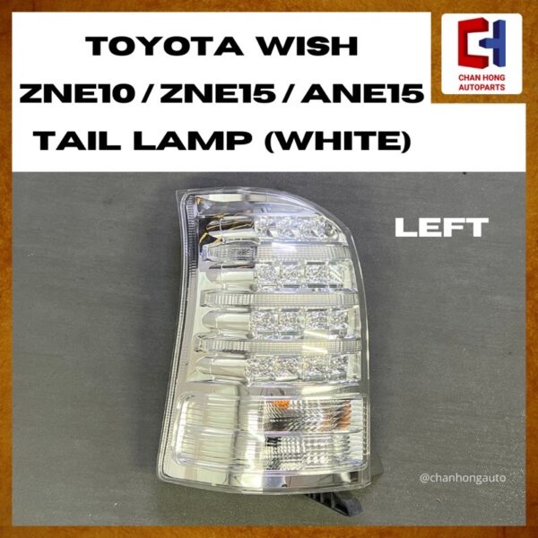 Toyota Wish ZNE10/ZNE15/ANE15 Tail Lamp [White][Original from Japan][Used] - Image 3