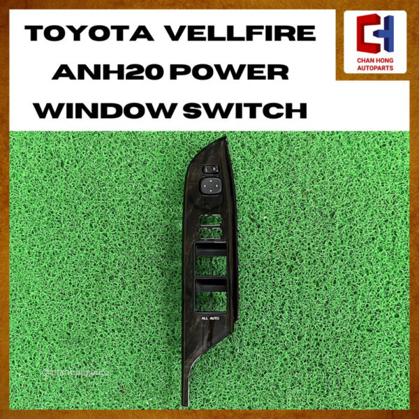Toyota Vellfire ANH20 Power Window Switch Panel [Original from Japan][Used] - Image 4