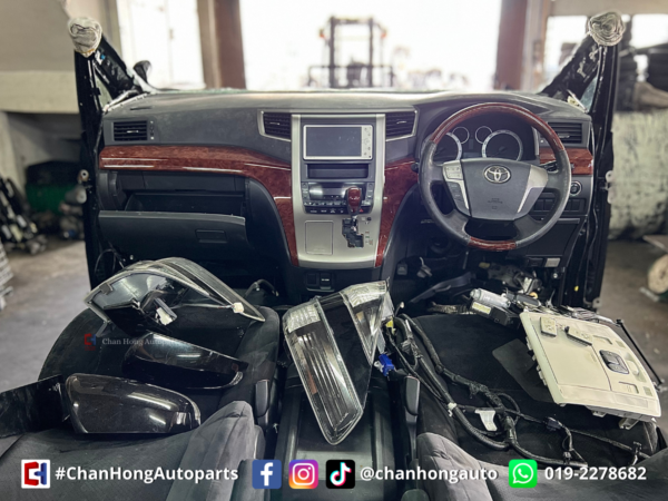 Toyota Vellfire ANH20 2.4L 2WD Half Cut - Image 2