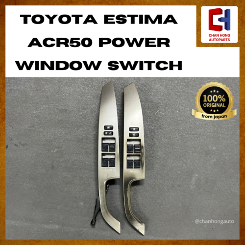 Toyota Estima ACR50 Power Window Switch [74231-28860][Original from Japan][Used]