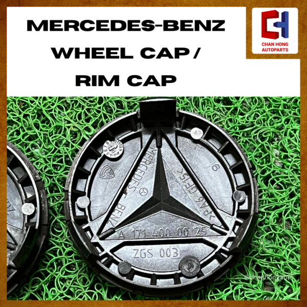 Mercedes-Benz Wheel Cap / Rim Cap [A1714000025][Original from Germany][Used] - Image 3