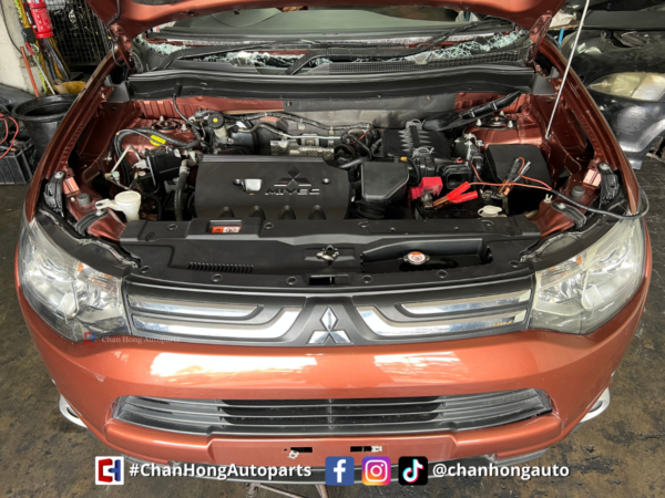 Mitsubishi Mivec Outlander 2.0 CVT GF7W 4J11 Engine Petrol Half Cut - Image 2