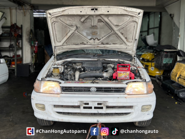 Toyota Starlet EP81 4E Turbo M/T Half Cut