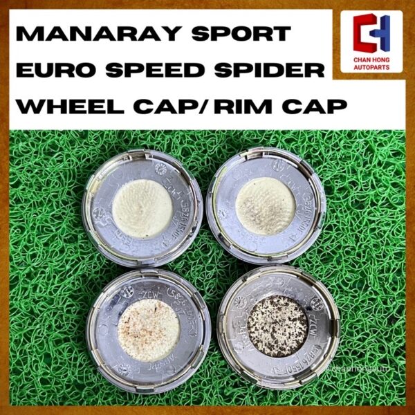 Manaray Sport Euro Speed Spider Wheel Cap/Rim Cap [Original from Japan][Used] - Image 2