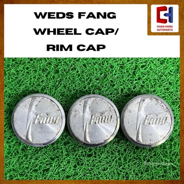 Weds FANG Wheel Cap/Rim Cap [Original from Japan][Used]