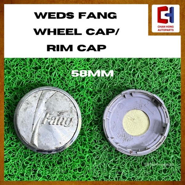 Weds FANG Wheel Cap/Rim Cap [Original from Japan][Used] - Image 3