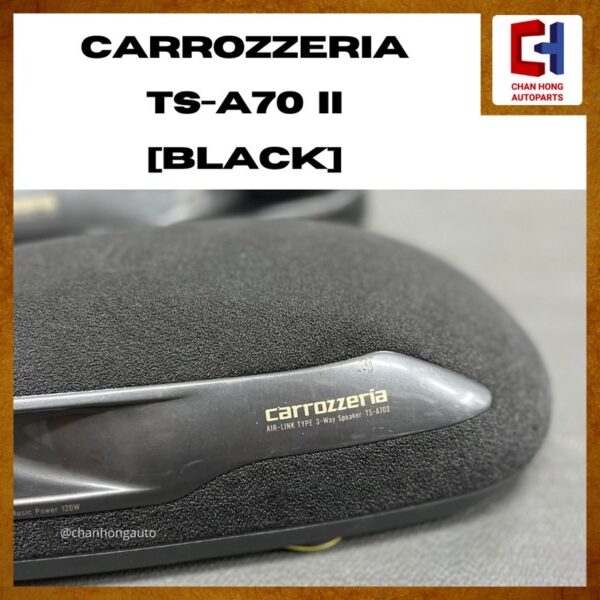 Pioneer Carrozzeria TS-A70 II Air-Link Type 3-Way Horn Tweeter Speaker [Black][Original from Japan][Used] - Image 4