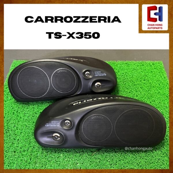 Pioneer Carrozzeria TS-X350 Bass-Reflex Type 4-Way Speaker System [Original from Japan][Used] - Image 2