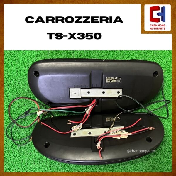 Pioneer Carrozzeria TS-X350 Bass-Reflex Type 4-Way Speaker System [Original from Japan][Used] - Image 4