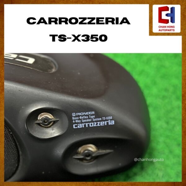 Pioneer Carrozzeria TS-X350 Bass-Reflex Type 4-Way Speaker System [Original from Japan][Used] - Image 5