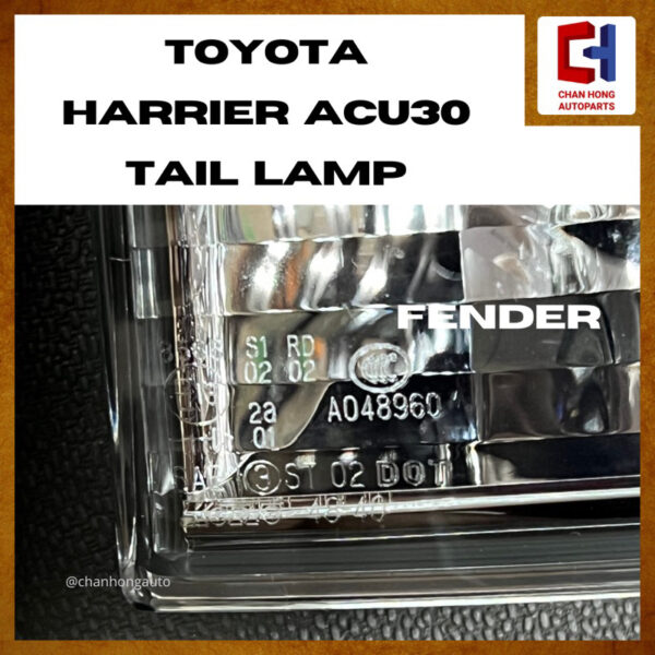 Toyota Harrier ACU30 Tail Lamp/Tail Light [Koito 48-40/Koito 48-41][Original from Japan][Used] - Image 3