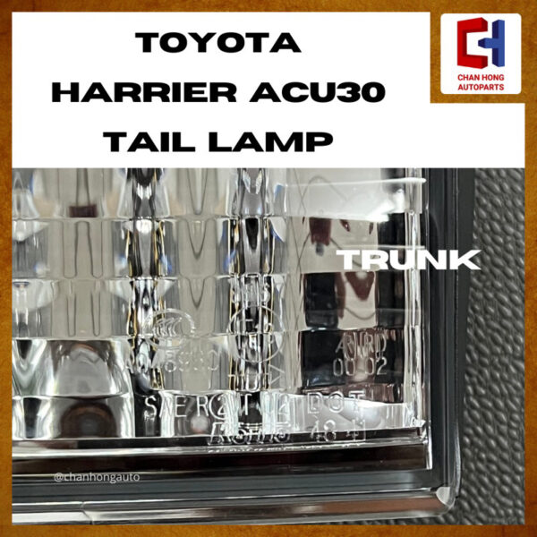 Toyota Harrier ACU30 Tail Lamp/Tail Light [Koito 48-40/Koito 48-41][Original from Japan][Used] - Image 4