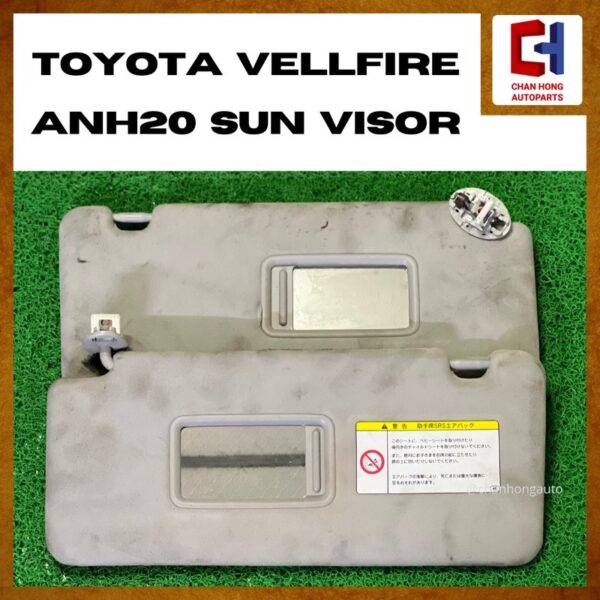 Toyota Vellfire / Alphard ANH20 Sun Visor [Original from Japan ] [Used]