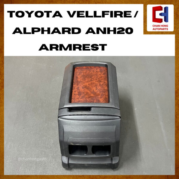 Toyota Vellfire/Alphard ANH20 Armrest [Original from Japan][Used] - Image 4