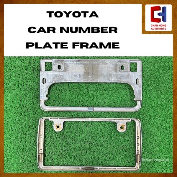 Toyota Car Number Plate Frame [Original from Japan][Used] - Image 2