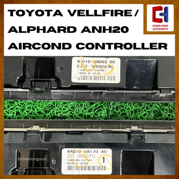 Toyota Vellfire/Alphard ANH20 Aircond Controller Switch [Original from Japan][Used] - Image 3