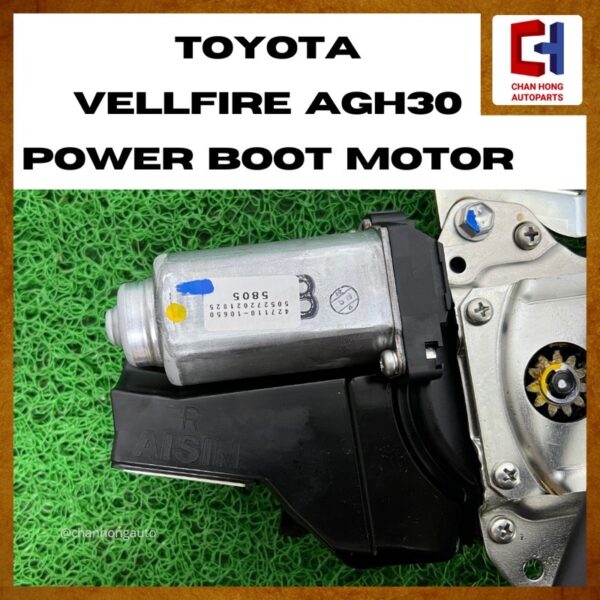 Toyota Vellfire AGH30 Power Boot Motor [Original from Japan][Used] - Image 4