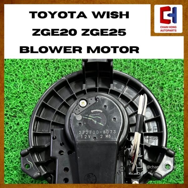 Toyota Wish ZGE20 ZGE25 Blower Motor 272700-8073 [Original from Japan][Used] - Image 4